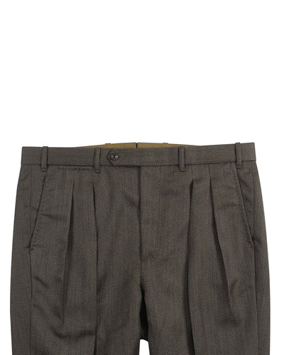 VBC 100% laine sergé marron cavalerie