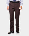 VBC -100 % Kastanienbrauner Twill aus Wolle
