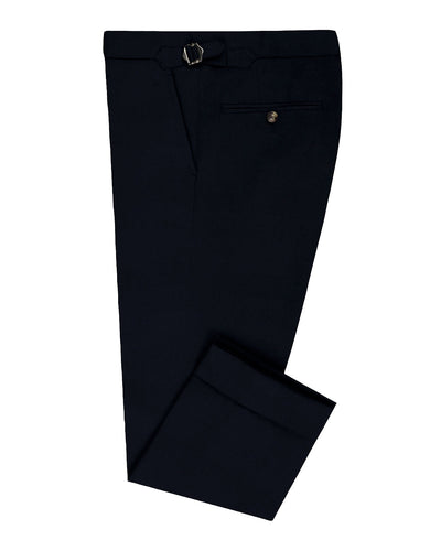 VBC Mitternachtsschwarze Twill-Hose