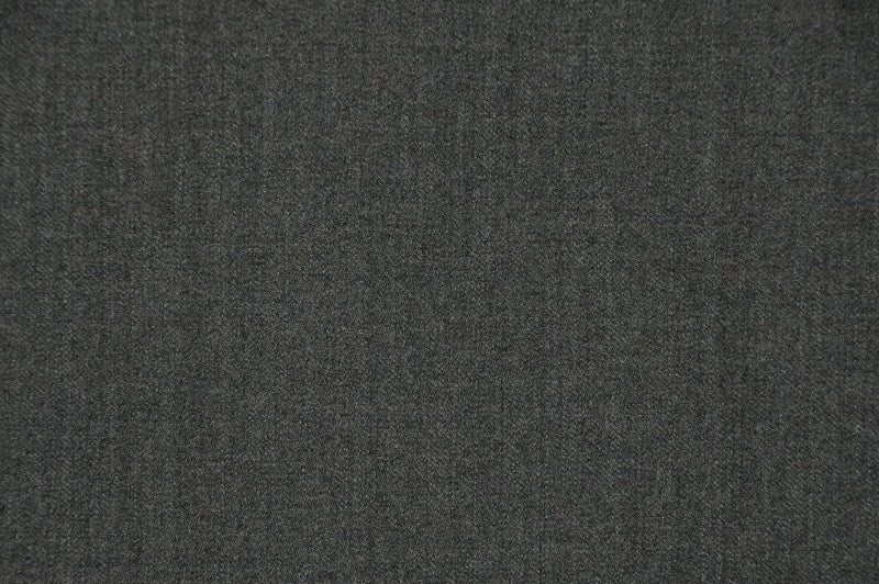 Dugdale Olive Grey Wool Flannel Dress Pant