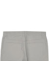Chino en sergé gris pastel