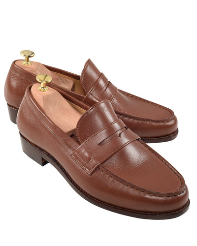 Penny-Loafer Hellbraun