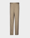 Pantalon en coton sable