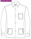 Red Twill Flannel Work Shirt