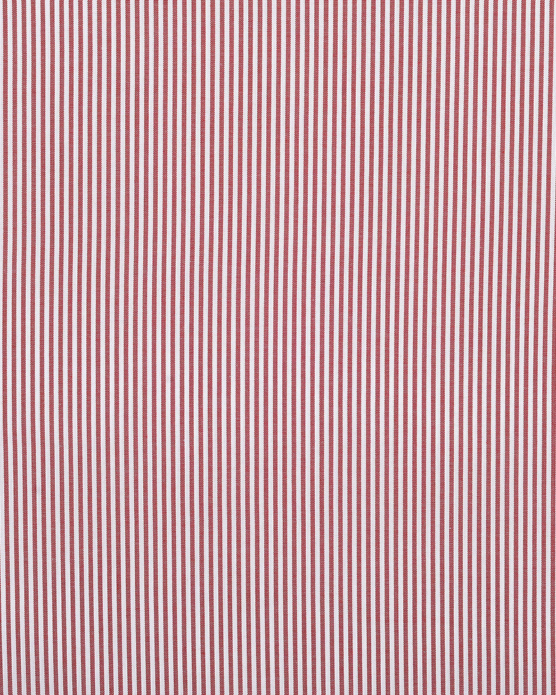 Chemise à rayures rouges bonbon