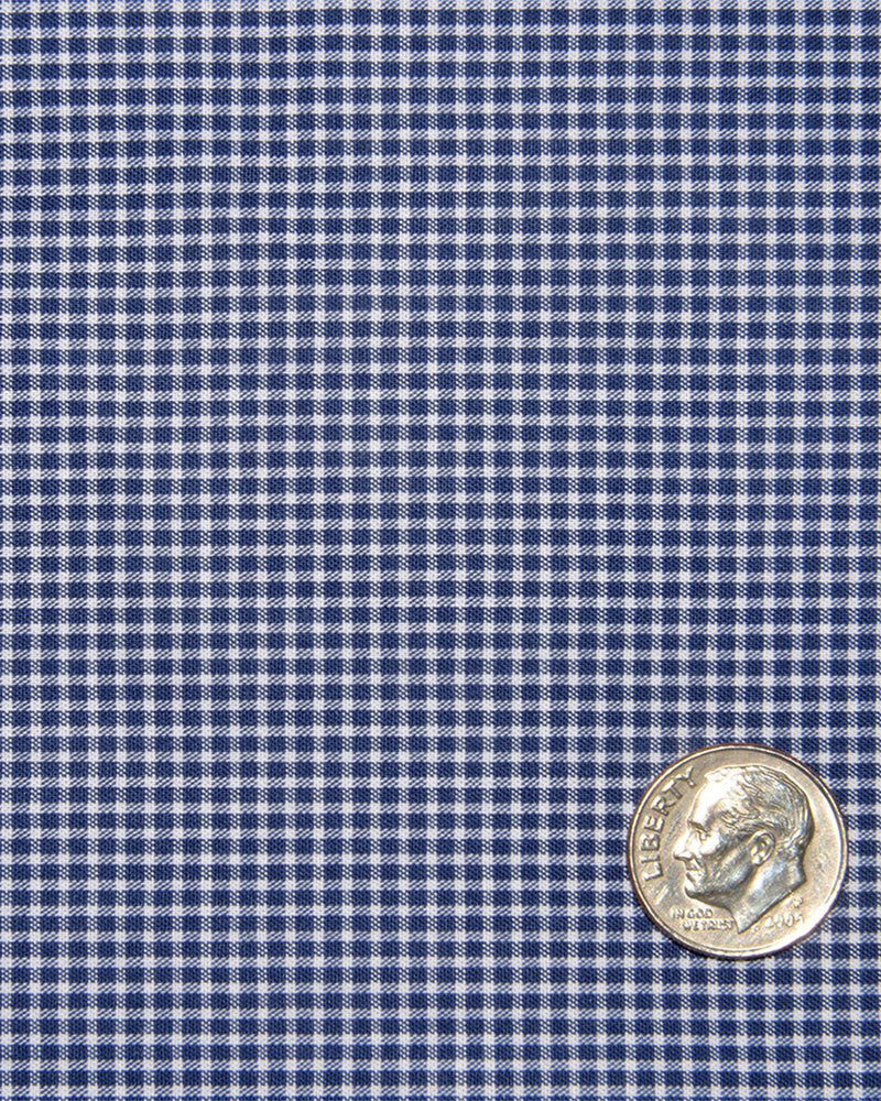 Marine Mikro-Gingham