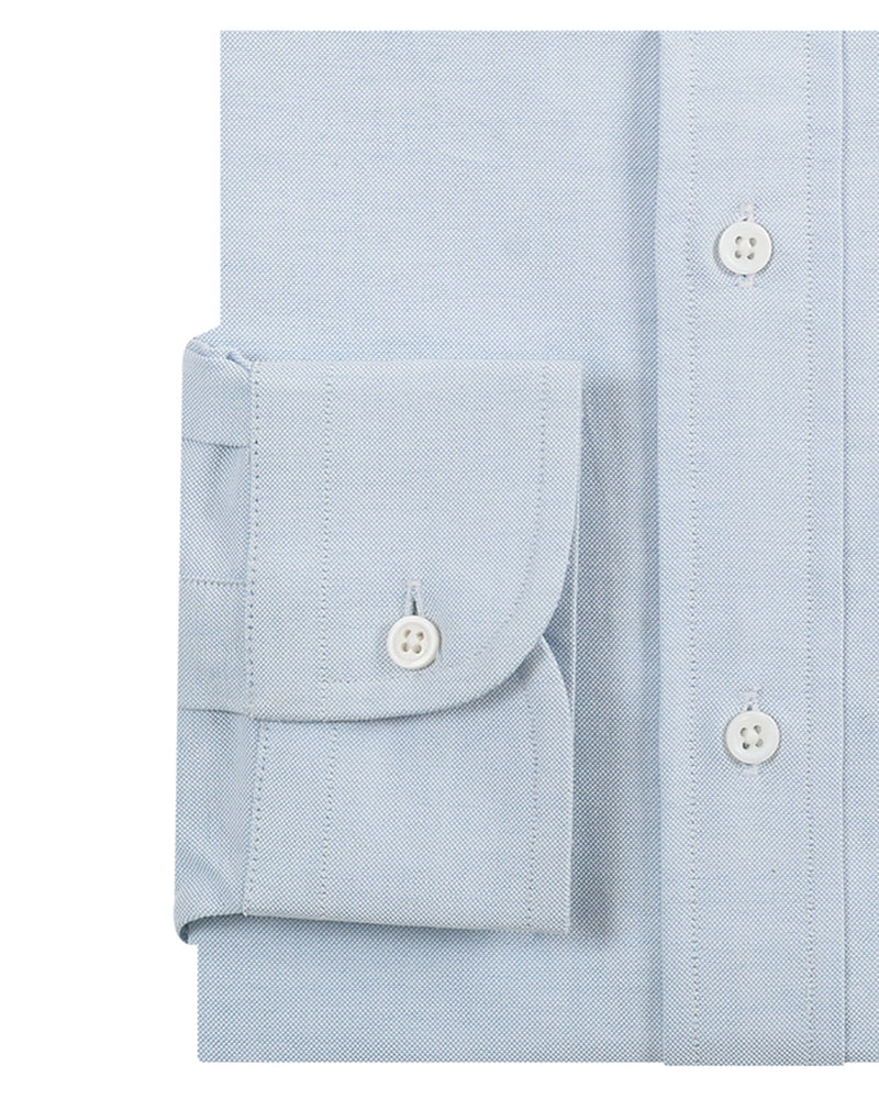 Hellblauer klassischer Oxford
