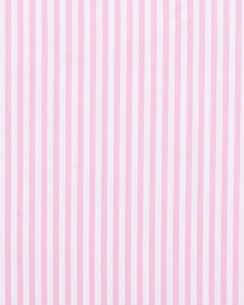 Rosa Kleidstreifen auf weißem Hemd