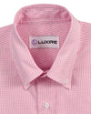 Rosa-weißer Gingham