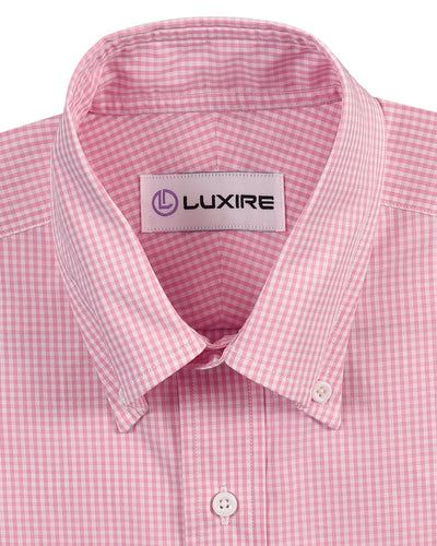 Pink White Gingham