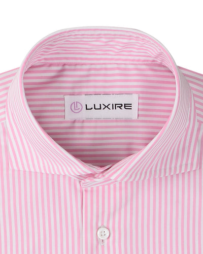 Albini-Baby-Rosa-Bleistift-Streifen auf Weiß