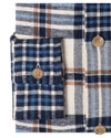 Blue White Casual Tartan Checks