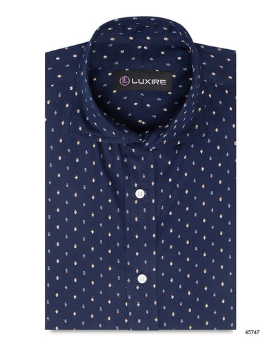 Print: Navy Blue Anchor