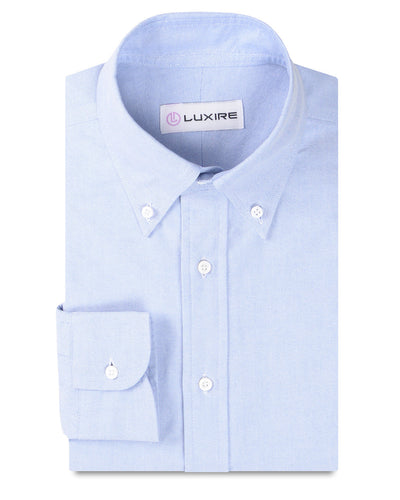 Blauer klassischer Oxford