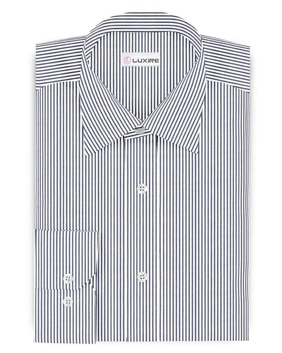 Chemise à rayures marine