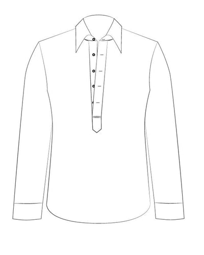 Pull-over à rayures en seersucker