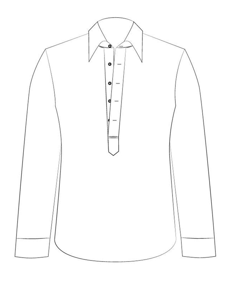 Summer Shirt in Light Purple Linen
