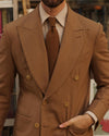 Vitale Barberis Canonico - Costume en flanelle de laine sable