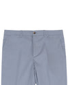 Pantalon en sergé stretch bleu-gris clair