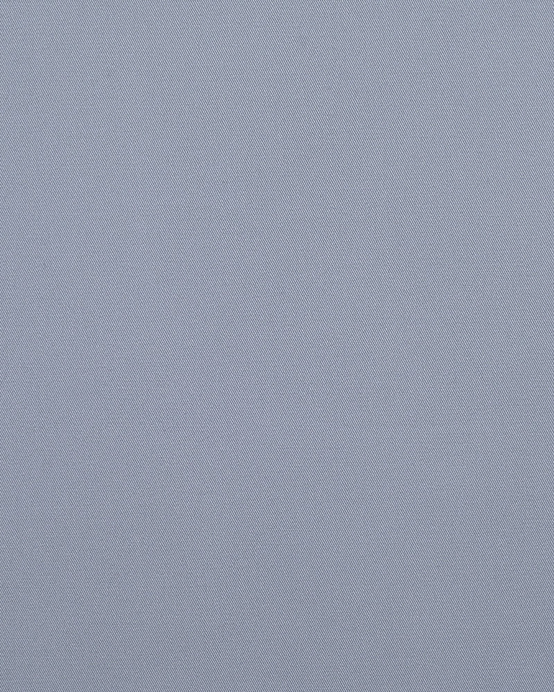 Pantalon en sergé stretch bleu-gris clair