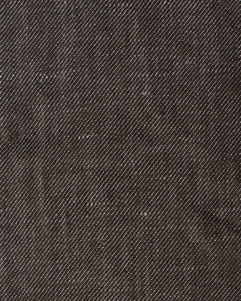 Solbiati Kaffeebraune Leinenhose