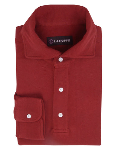 T-shirt rouge cramoisi