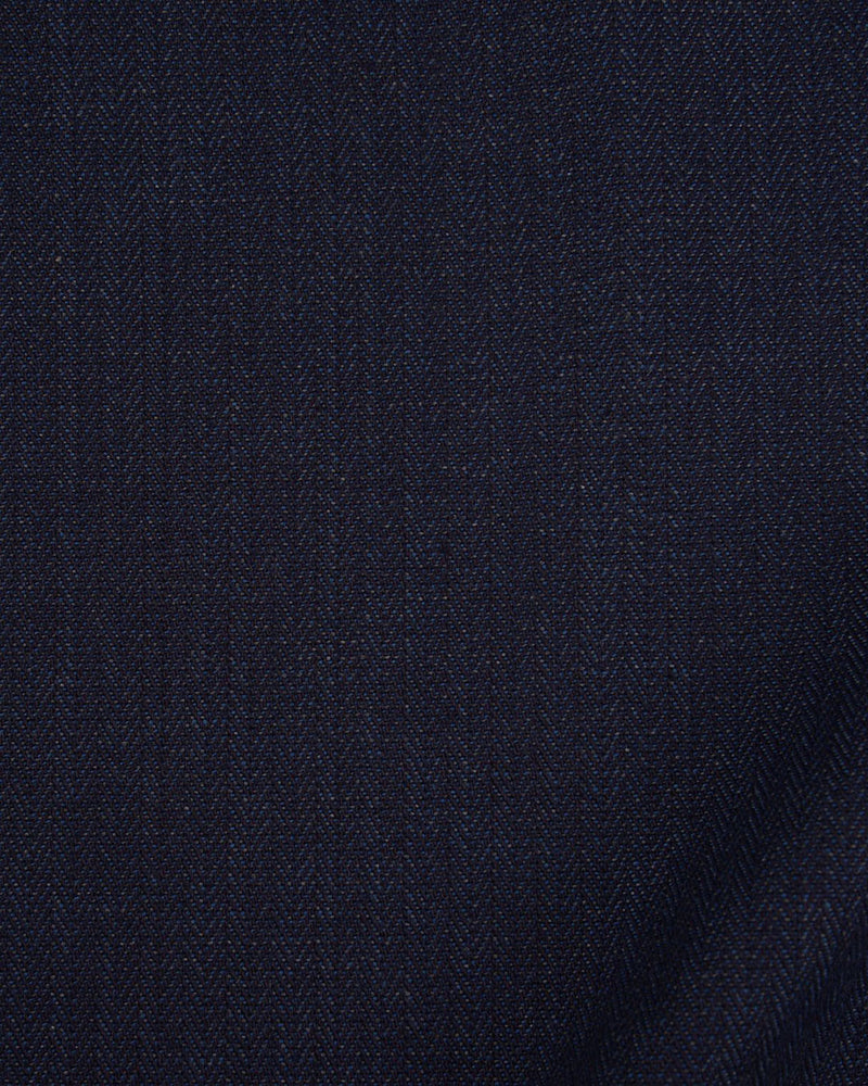 Noragi in Indigo-Fischgrät