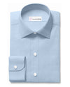 Himmelblaues schlichtes Business-Hemd