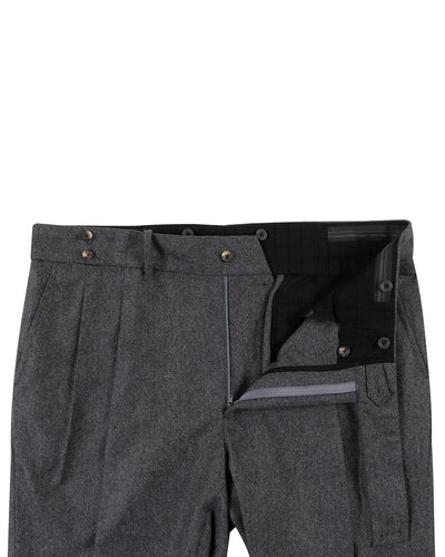 VBC 100 % Wolle: Dunkelgrauer Flanell