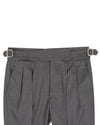 VBC 100 % Wolle: Grauer Twill