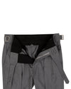 VBC 100 % Wolle: Grauer Twill