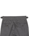 VBC 100 % Wolle: Grauer Twill