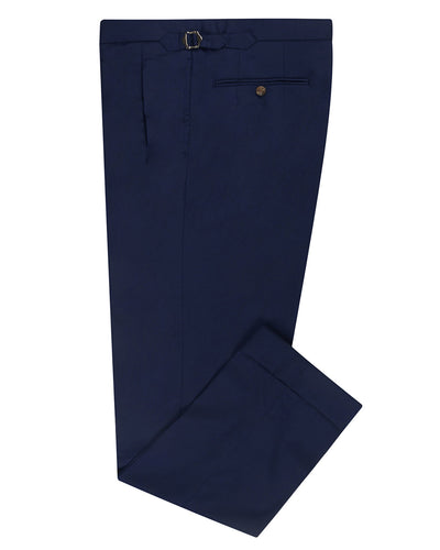 VBC 100 % Wolle: Marineblauer Twill