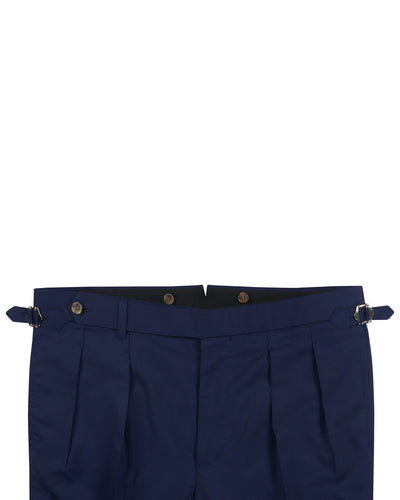 VBC 100 % Wolle: Marineblauer Twill