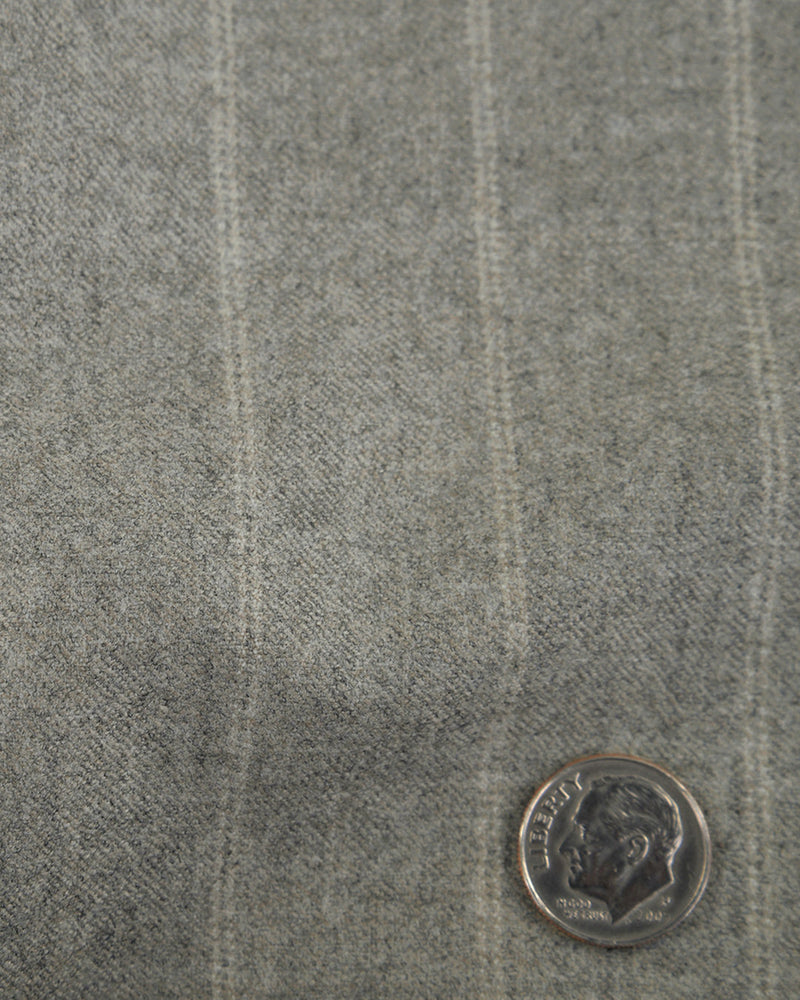 VBC Double Stripes Hellgraue Flanellhose