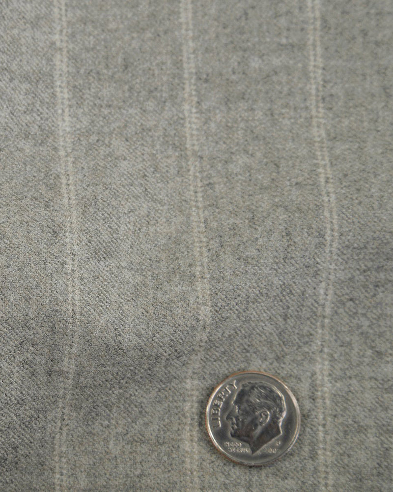 VBC Double Stripes Hellgraue Flanellhose