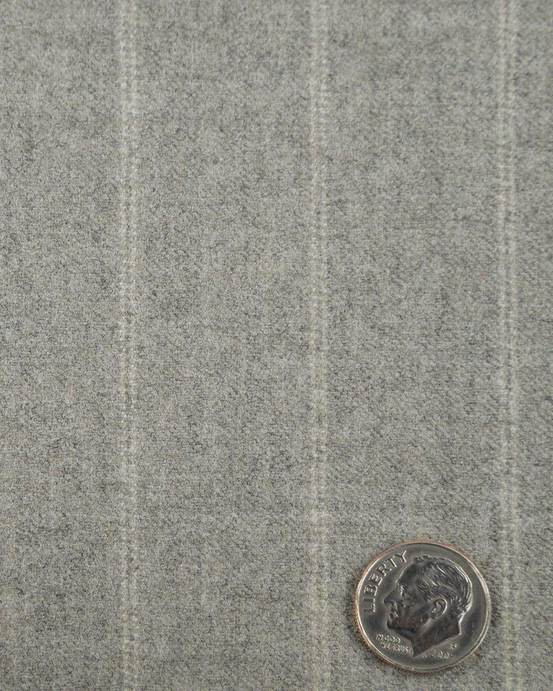 VBC Double Stripes Hellgraue Flanellhose