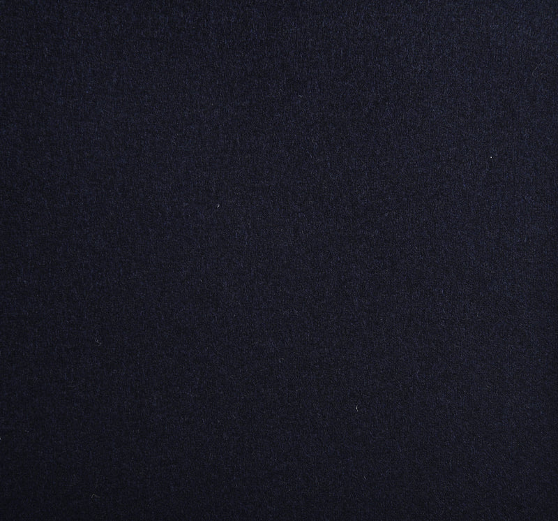 Plissierte Flanellhose Vitale Barberis Canonico in Dunkelmarineblau