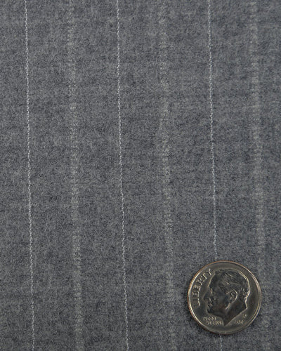 VBC Granitgrau gestreifte Wollhose