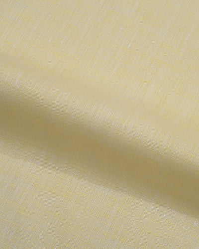 Pull en lin jaune pâle