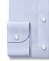 Albini Fine Light Blue Pinpoint Oxford