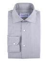 Alumo Grey and Blue Alternate Stripes