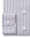 Alumo Navy and Purple Tattersall Checks