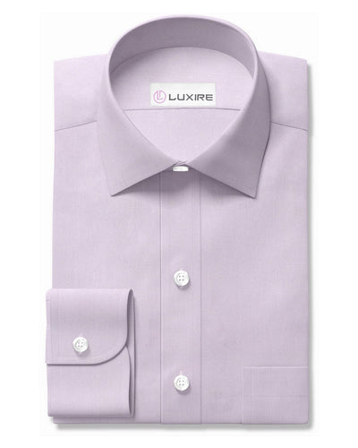 Chemise Oxford rose pâle