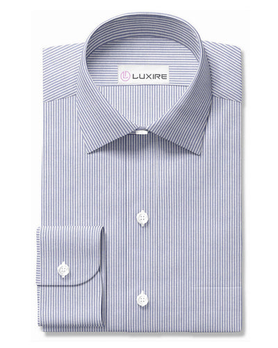 Classic Oxford: Navy University Stripes