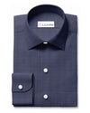 Canclini Blues: Chambray mit blauen Streifen