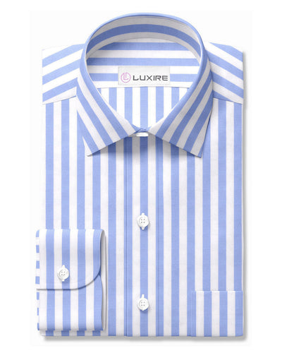 Canclini Squire London Easy Plus : Rayures Bengal bleu clair