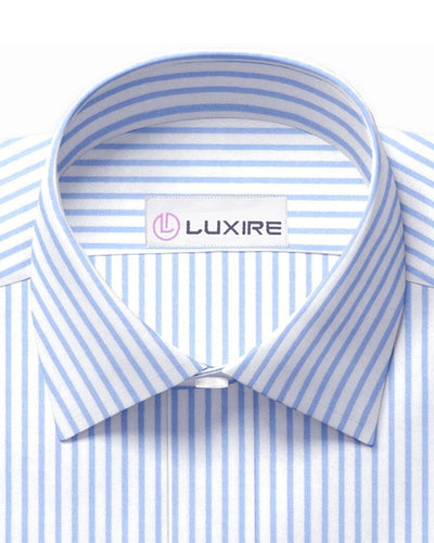 Canclini Squire : Rayures bleu clair