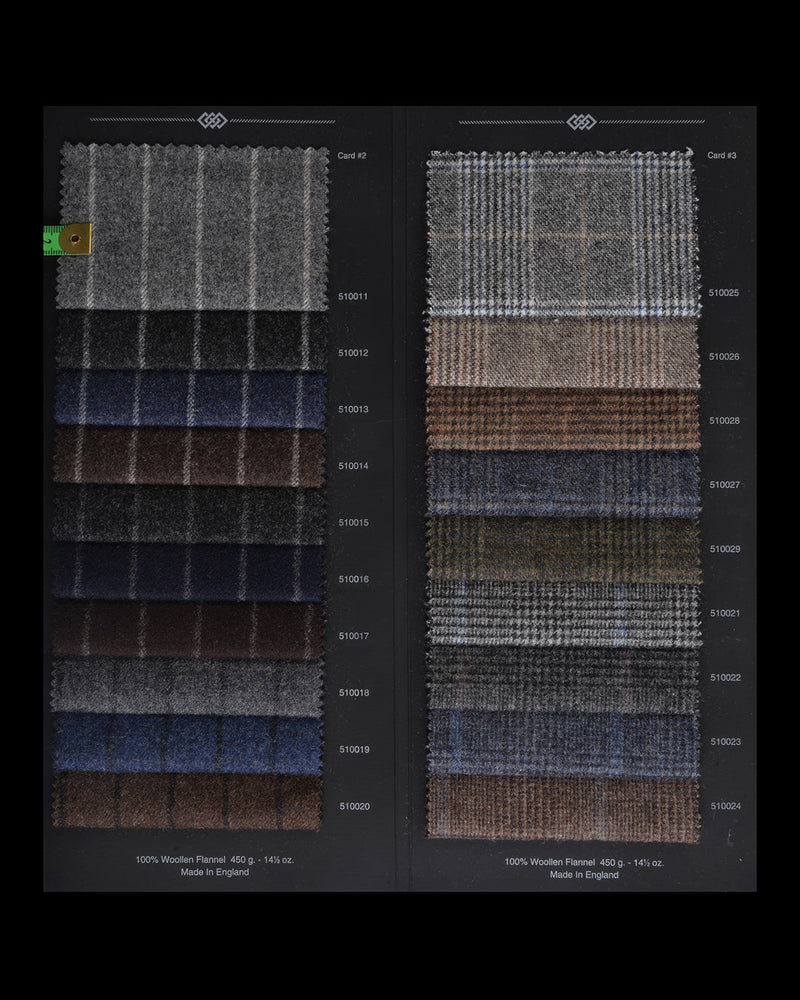 Minnis Flannel: Grüne Glen-Twill-Jacke