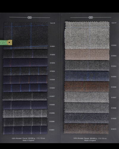 Minnis Flannel : Veste à carreaux Glen marron